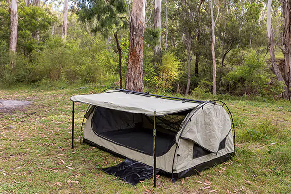 TJM Camping, swags, camping accessories, double swag, swag