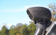 AIRTEC SNORKEL AIR RAM 90MM BLACK SUIT OE