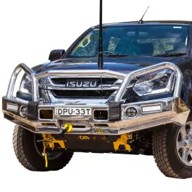 TJM SIGNATURE BULL BAR POLISHED ALLOY