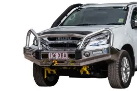 TJM SIGNATURE BULL BAR POLISHED ALLOY