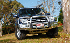 TJM SIGNATURE BULL BAR POLISHED ALLOY