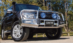 TJM SIGNATURE BULL BAR POLISHED ALLOY