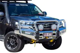 TJM SIGNATURE BULL BAR POLISHED ALLOY