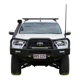 TJM TRADESMAN BULL BAR BLACK STEEL