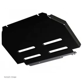 TJM UNDERBODY GUARD FRONT STEEL BLACK