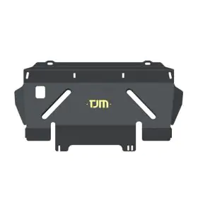 TJM UNDERBODY GUARD FRONT STEEL BLACK