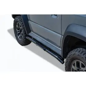 TJM ROCK SLIDER STEEL BLACK