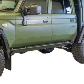 TJM ROCK SLIDER STEEL BLACK