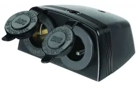 NARVA ACC/ENGEL TWIN SOCKET S/MOUNT
