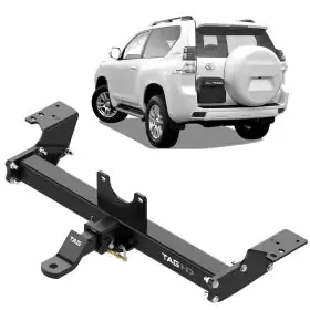 TAG TOYOTA PRADO 120 & 150 SERIES 3 PIECE POWDER COATED