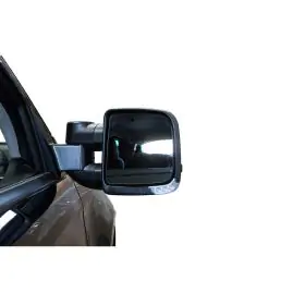 CLEARVIEW TOWING MIRRORS [COMPACT, PAIR, ELECTRIC, BLACK] -