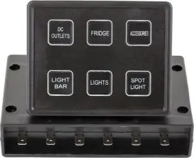 THUNDER 6 SWITCH TOUCH PANEL