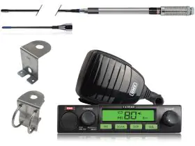 GME UHF COMPACT RADIO 5W VALUE PACK