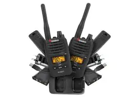 UNIDEN 80 CHANNEL 2 WATT UHF HANDHELD RADIO – TWIN PACK
