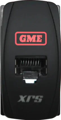 GME RJ45 PASS-THROUGH ADAPTOR -TYPE 6 (RED)
