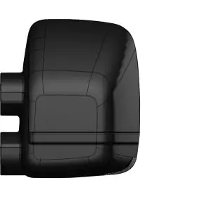CLEARVIEW TOWING MIRRORS [NEXT GEN, PAIR, ELECTRIC, BLACK] -