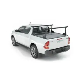 LADDER RACK 100 HILUX 2015+ (DOUBLE CROSS BAR SET WITH TUB)