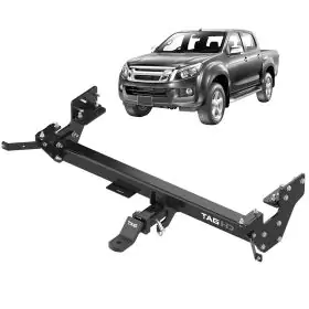 TAG SUITS DMAX MODELS WITH REAR BUMPER 3 PIECE POWDER COATED