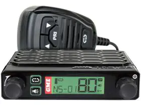 GME 5 WAT SUPER COMPACT UHF CB RADIO WITH SPEAKER MICROPHONE